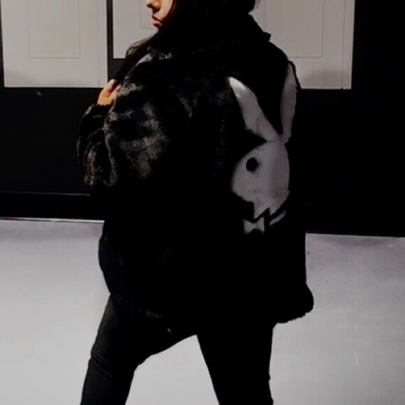 Pacsun x Playboy Limited Edition Fur Coat - Picture 1 of 2